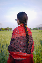 Noori Double Shade Ajrak