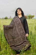 Saajni Black Ajrak