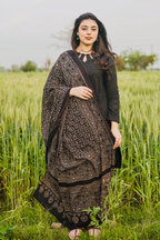 Saajni Black Ajrak