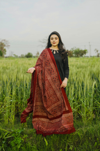 Dil Ruba Classic Red Ajrak